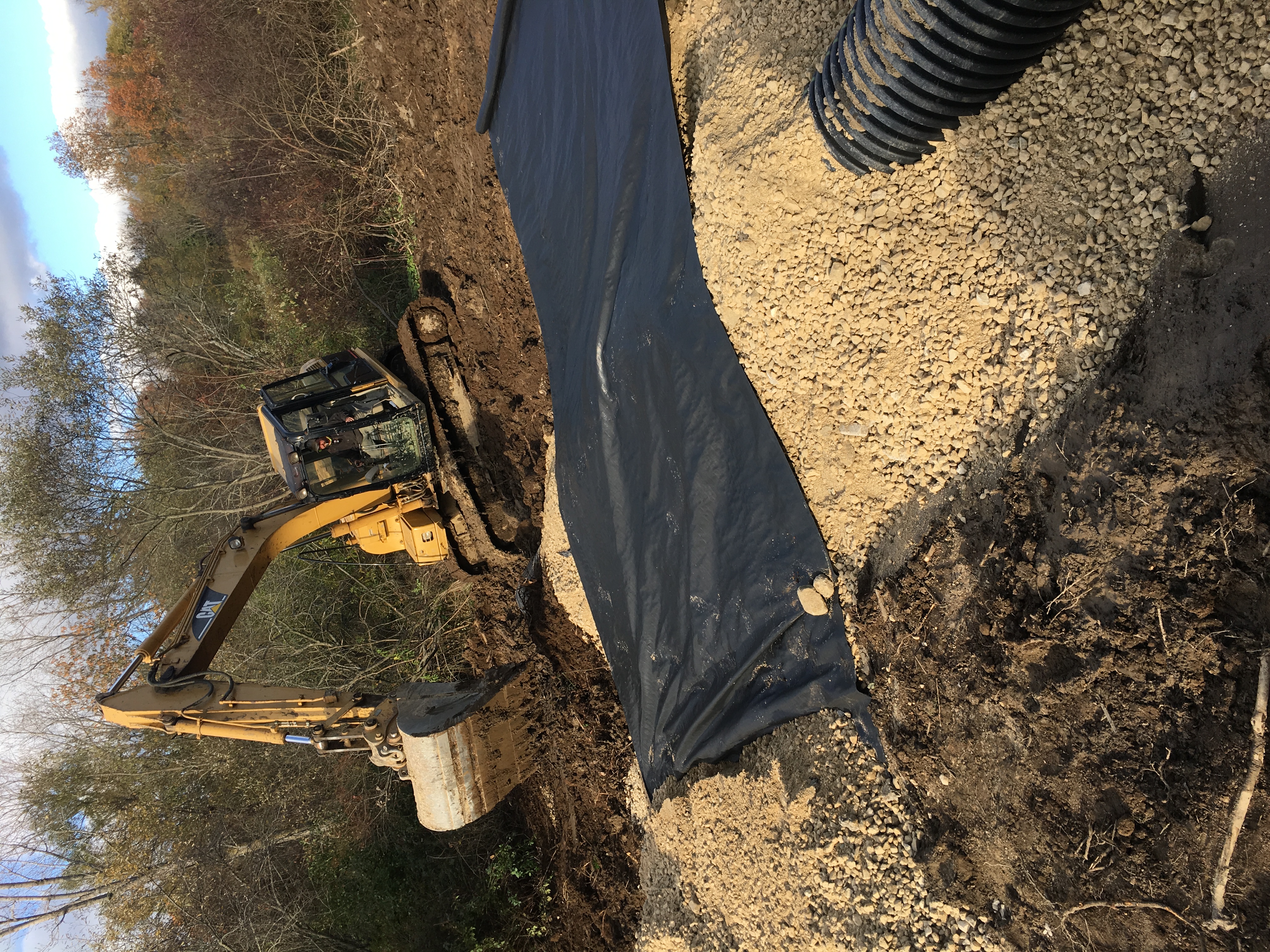 Culvert Installation, Medina Ohio