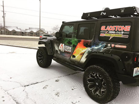 Conquering Winter Wonderland: A Jeep's Journey Through the Snowy Terrain