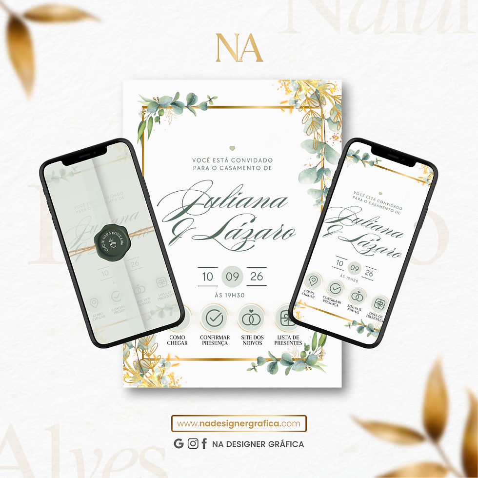 Convite Casamento Interativo