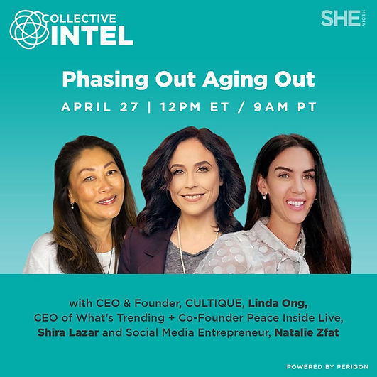 Linda Ong, Shira Lazar and Natalie Zfat