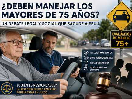 ¿Deben manejar los mayores de 75 años? Un debate legal y social que sacude a EEUU