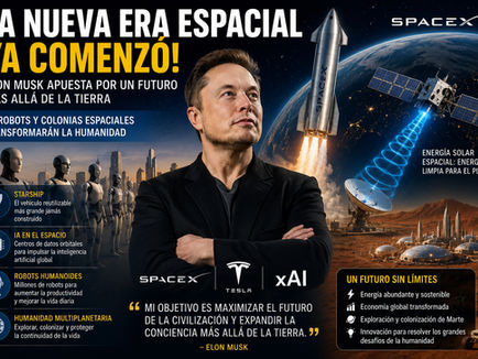 La Nueva Era Espacial Ya Comenzó: Elon Musk Apuesta por un Futuro Más Allá de la Tierra