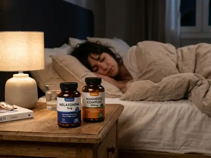 Melatonina y magnesio para dormir: ¿realmente funcionan?