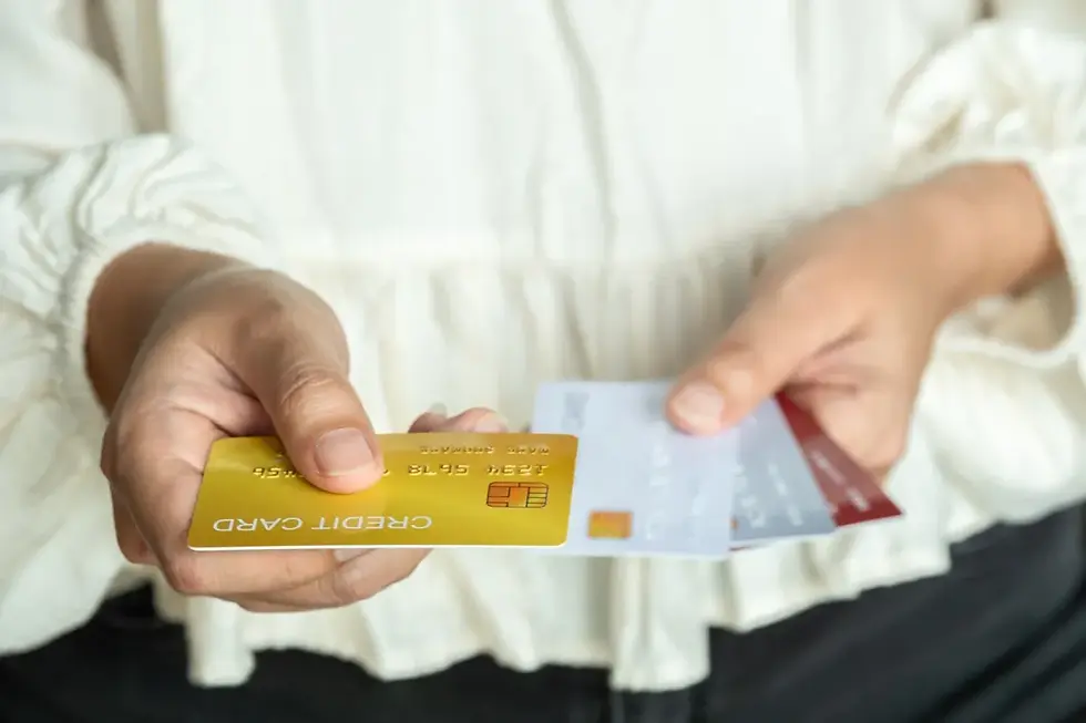 •	tarjetas de crédito