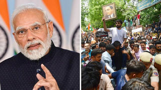 El Partido Popular de la Cucaracha(Sic) Pone Contra la Pared al Gobierno del Primer Ministro de India Narendra Modi