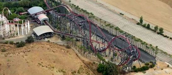 X2, la extrema montaña rusa de Six Flags, lleva más de un mes cerrada tras incidente con un pasajero