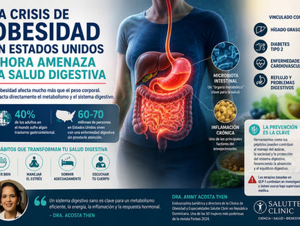 La crisis de obesidad en Estados Unidos ahora amenaza la salud digestiva