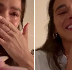 Bruna Marquezine chora ao saber que fará filme da DC