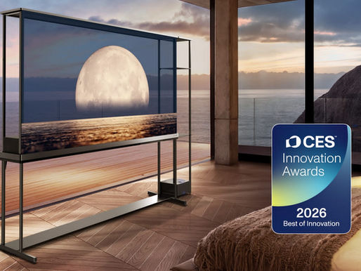 LG fue reconocida con múltiples premios a la innovación CES 2026
