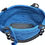 Thumbnail: Retro Nylon grocery bag -blu basket