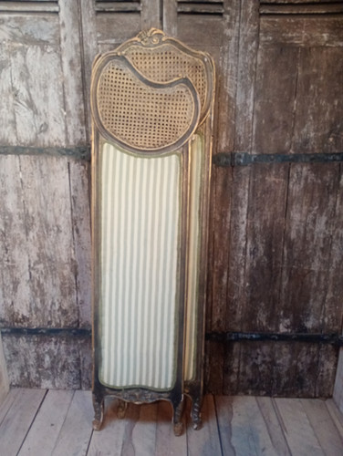 vintage dressing screen Art Nouveau Green Painted Room Vintage Art Nouveau Belgian Dressing