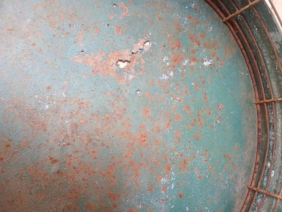 Thumbnail: Large domed hand made wire work Bird cage, with original galvanized tray. 