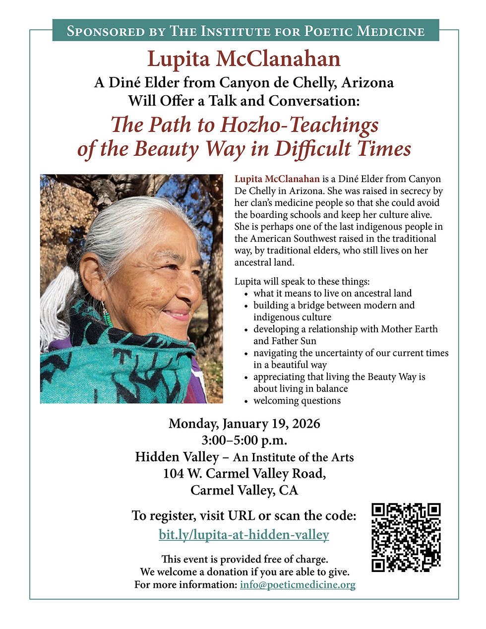 The Path to Hozho - Teachings of the Beauty Way in Difficult Times | Lupita McClanahan