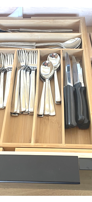 bamboo drawer organizer