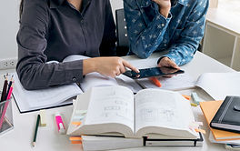 Les devoirs de mathématiques