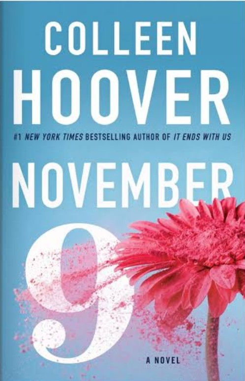 November 9 by Colleen Hoover book cover.