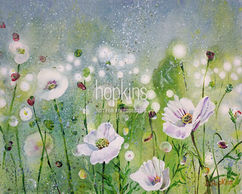 Popping In, Acrylic on canvas, 16 in. x 20 in., Watermark.jpg