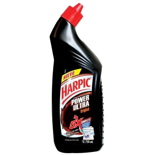 LIMPIADOR DESINFECTANTE PARA BAÑO HARPIC 750 ml