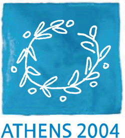 Athens 2004 olympics flag