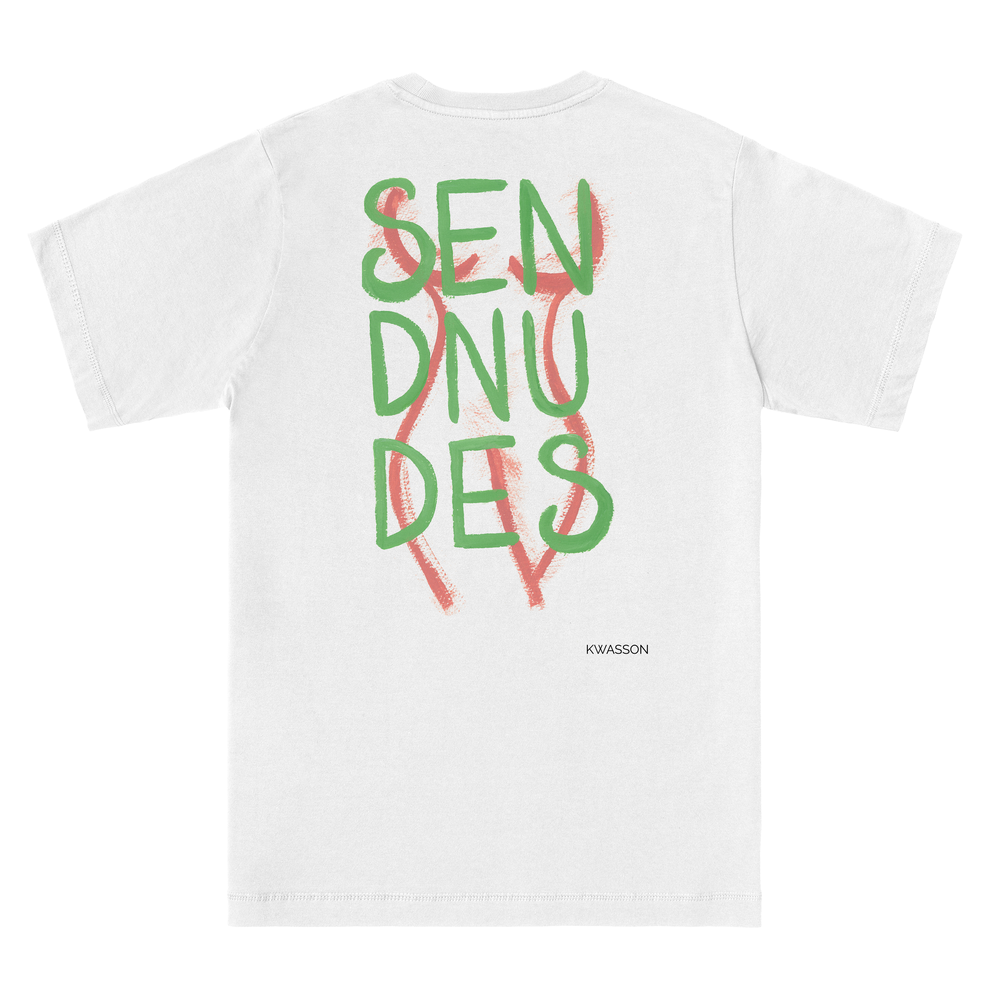 SEND NUDES - BACK - Essentials Classic Tee