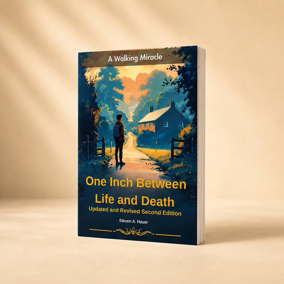 Cover of One Inch Between Life and Death by Steve H. Hagy