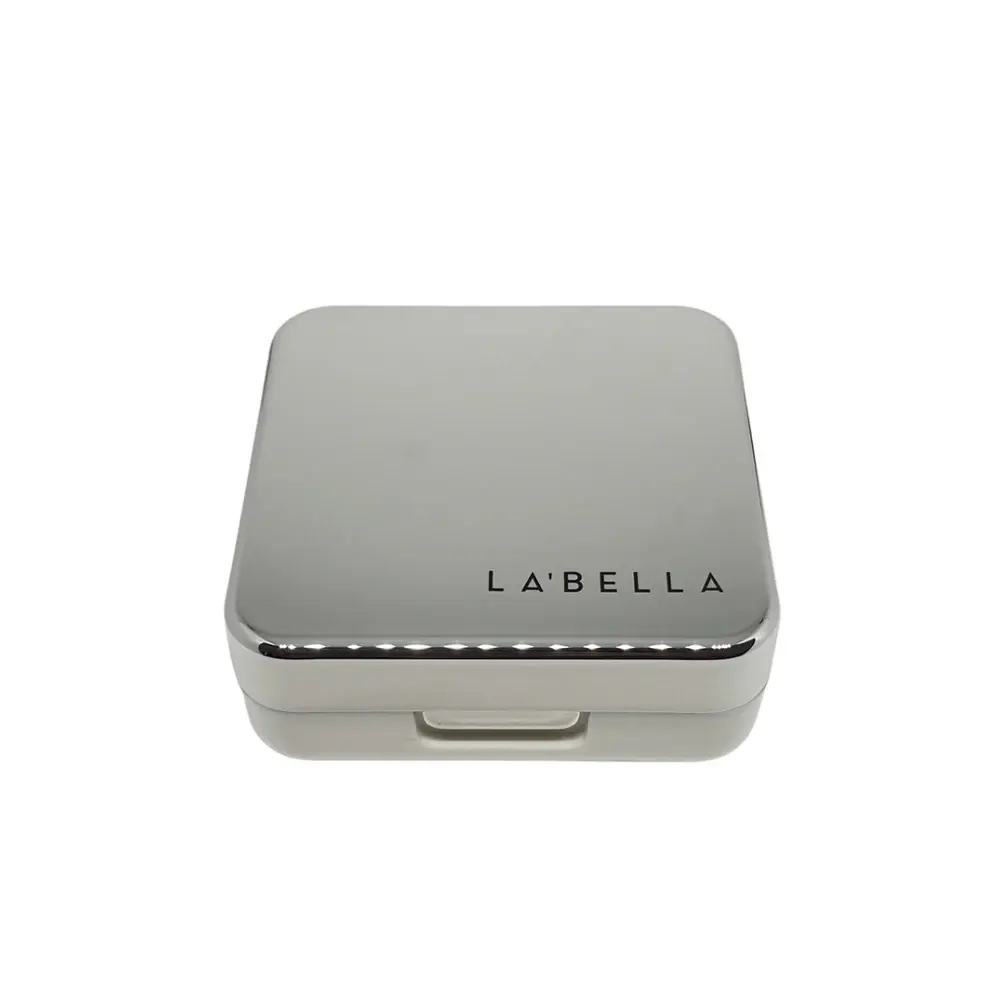 La’bella Contact Lens Case Kit - Silver 