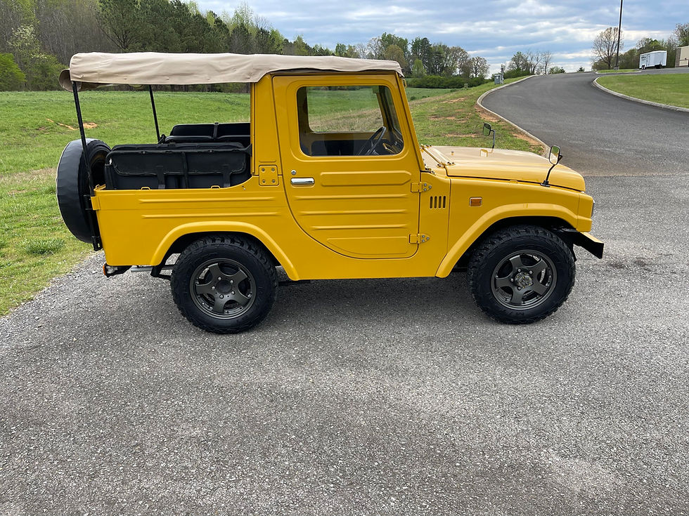 Thumbnail: 1979 DAIHATSU TAFT F20 CONVERTIBLE TOP 58k miles 4x4 A/C 6passenger IN USA