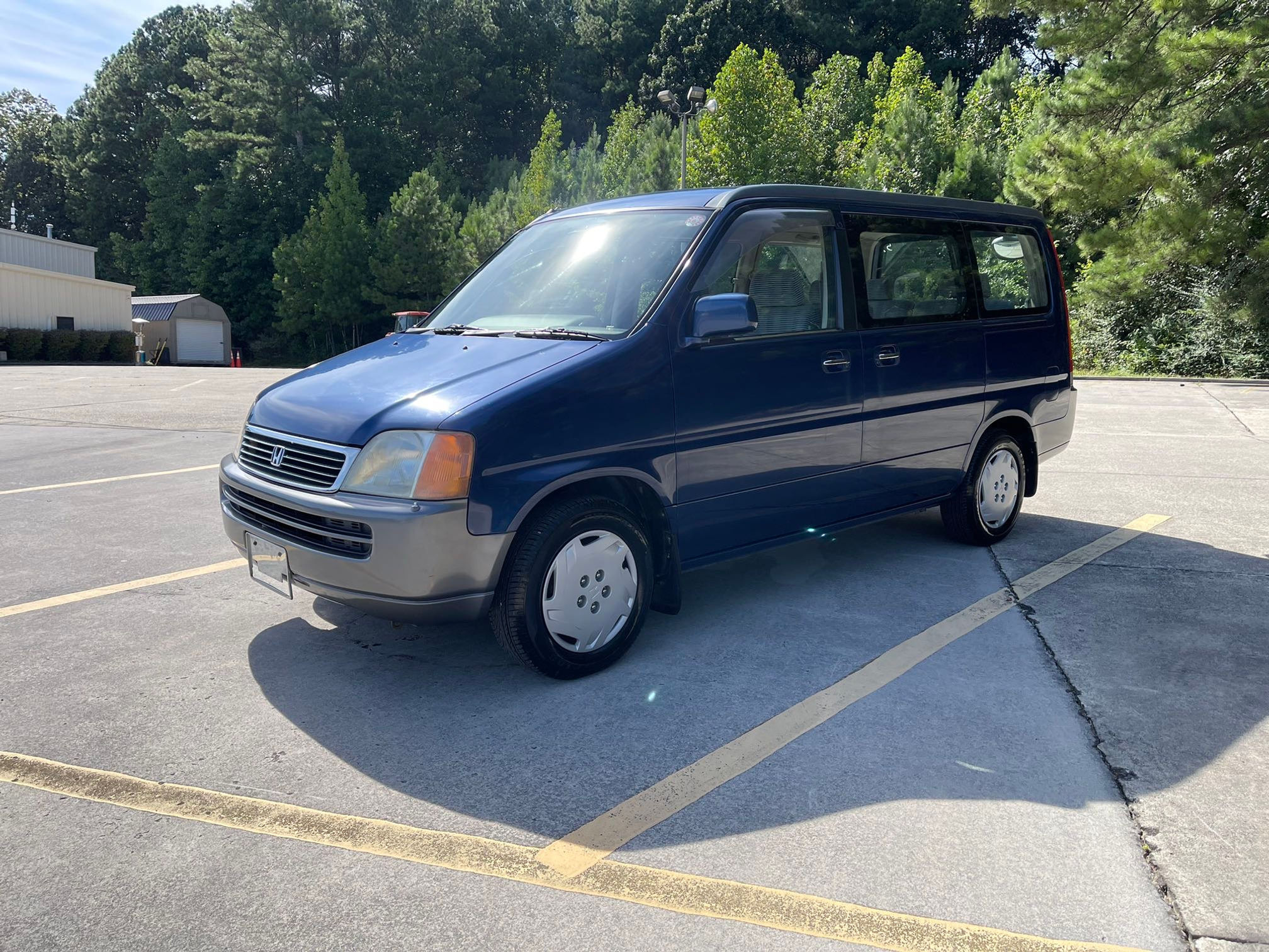 SOLD 1996 HONDA STEPWGN 49k factory right hand Drive USA POV RCA postal mail van