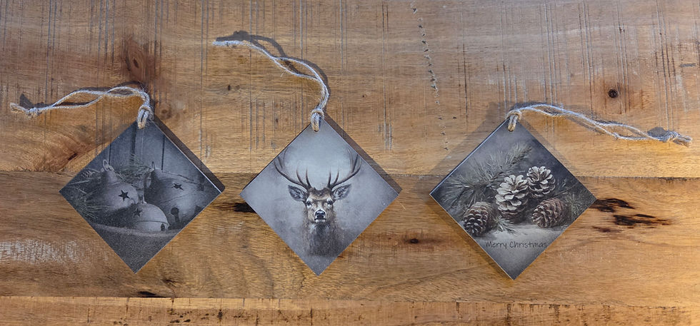 mini decobordjes natale