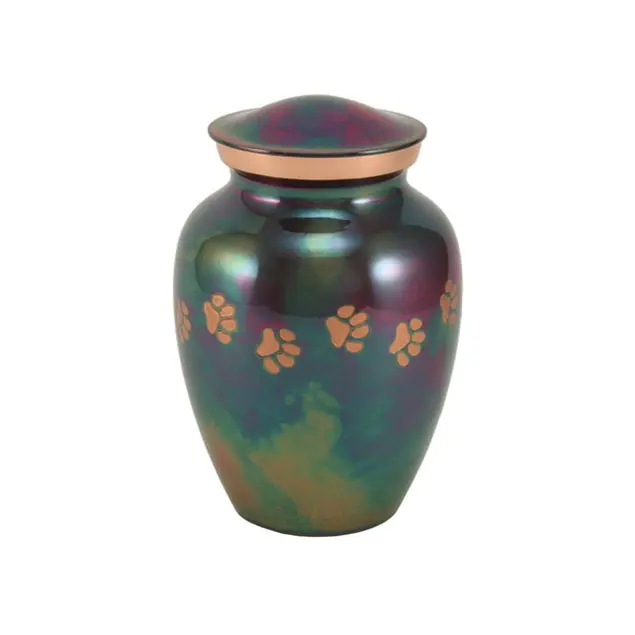 Classic Paw Print Vase Urn *Priced by Size* PWA