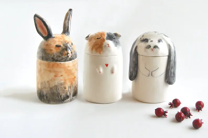 Thumbnail: Personalized Ceramic Pet Urn *Priced by Size*