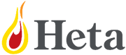 heta denmark woodburning stoves logo