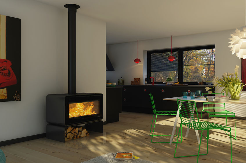 Living Base architectural designed stove
