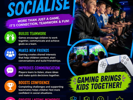 How Gaming Helps Children Socialise
