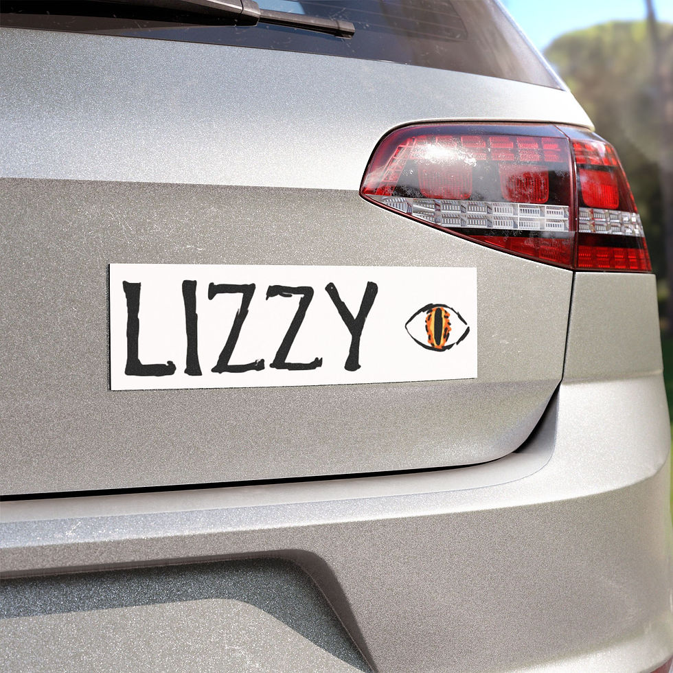 Thumbnail: Lizzy Car Magnet 
