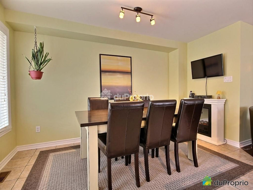Salle à diner/diningroom
