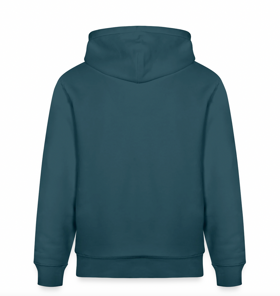 Pikkukuva: UNISEX Huppari tumma petrooli