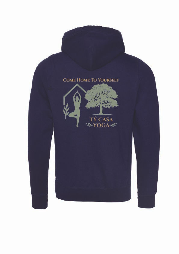 Thumbnail: Ty Casa Yoga -  cross neck hoodie