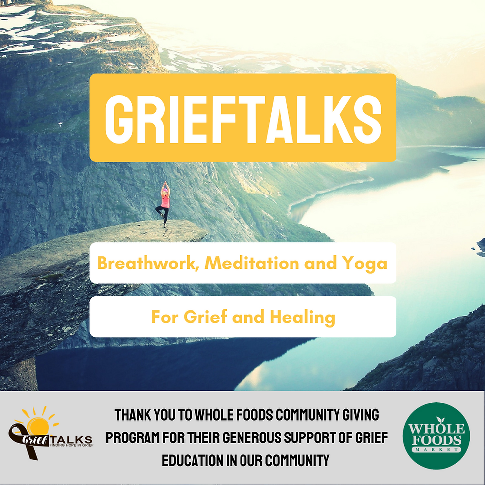  Breathwork, Meditation and Yoga for Grief and Healing