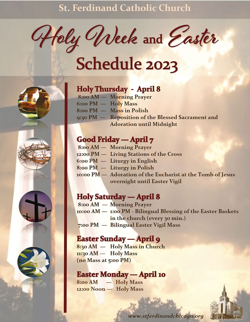 Triduum 2023 St Ferdinand Chicago