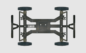 GF-Base Dolly Double-Ended Steering Base
