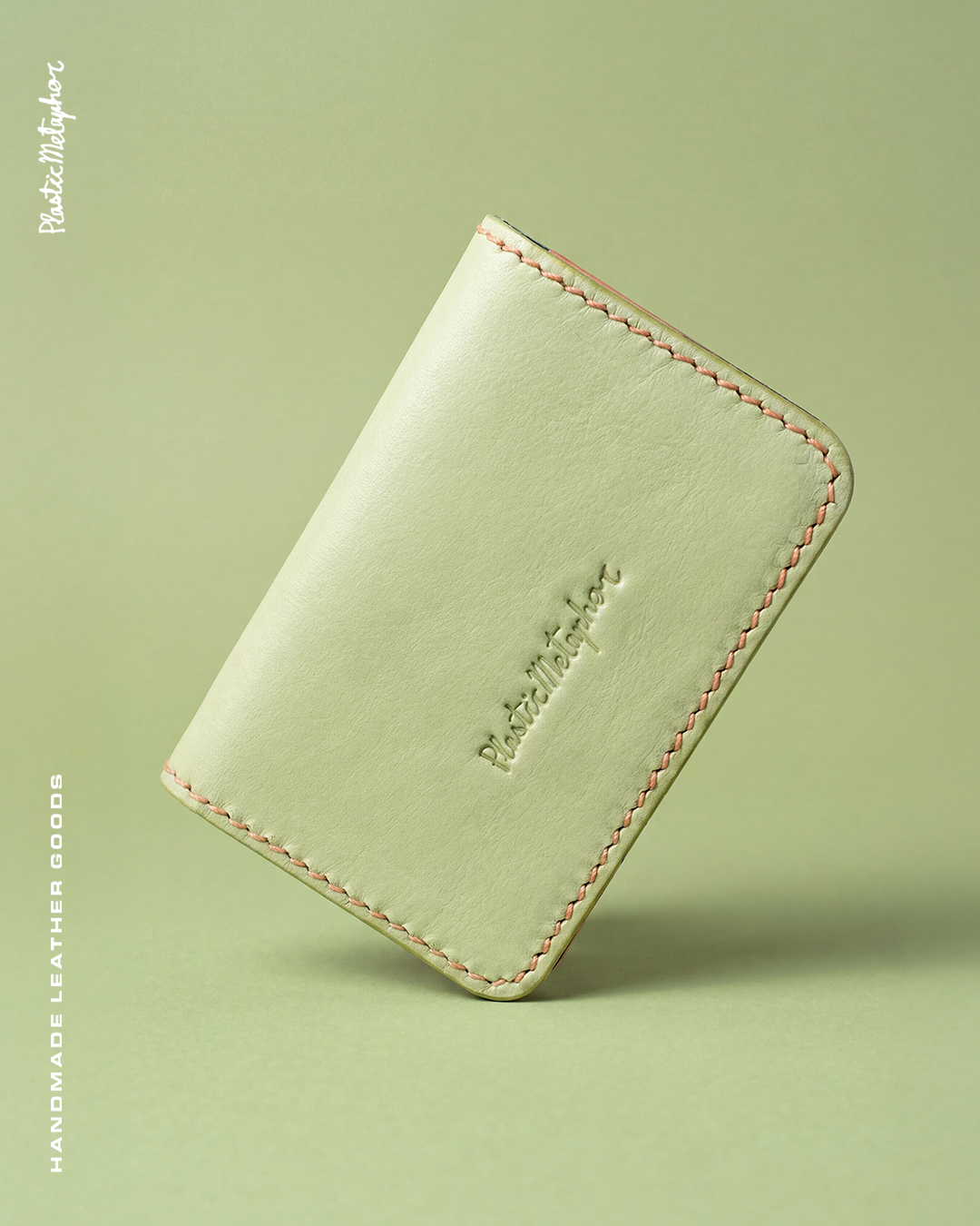 Wallet two compartments Light Pink +Light Green