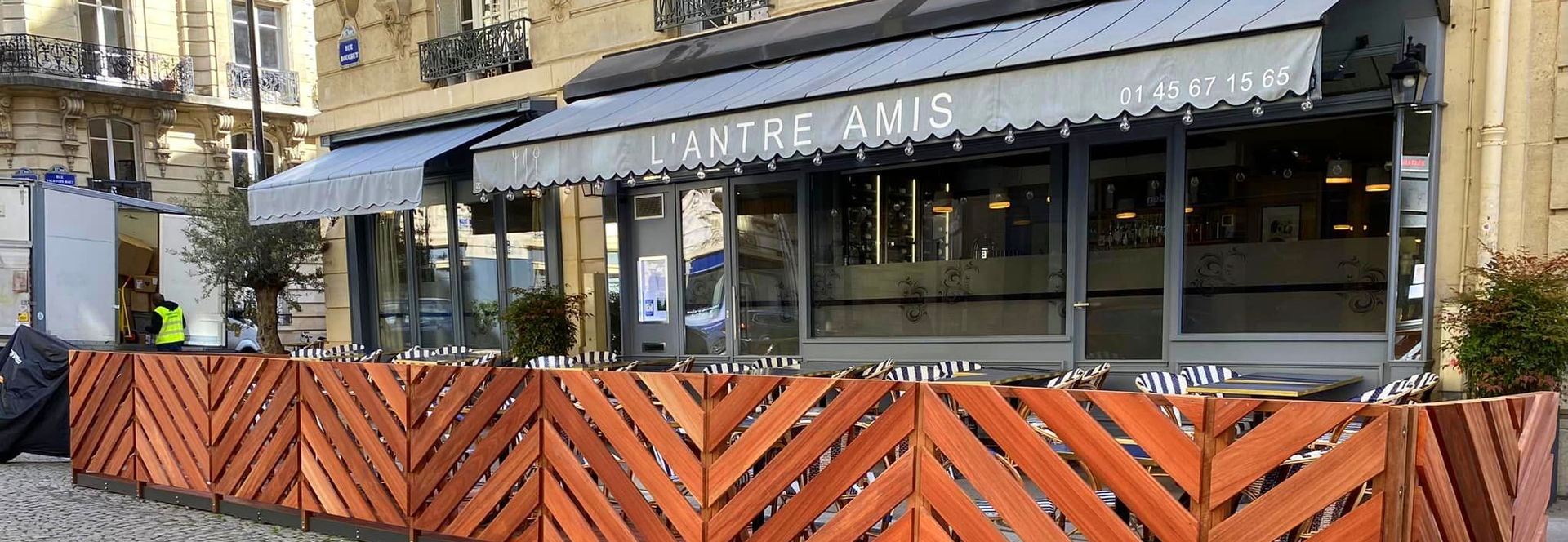 Terrasse estivales en bois - Slideck