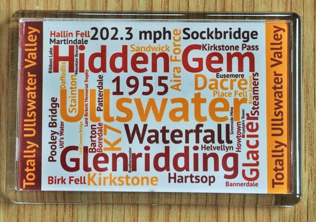 Thumbnail: Lake District Wordie Magnets