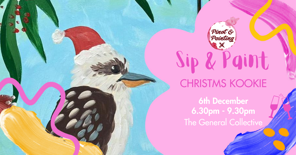 BRING A FRIEND Sip & Paint: Christmas Kookie @ The General Collective Mt Lawley
