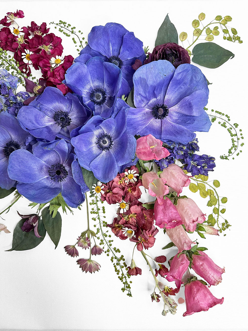 Thumbnail: 16"x 20" - 50% Deposit - 3D Floral Preservation