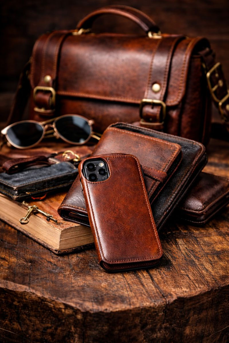 Deri Ürünler Neden Zamansızdır? Deri Telefon Kılıfları, Cüzdanlar ve Çantaların Kalıcı Değeri