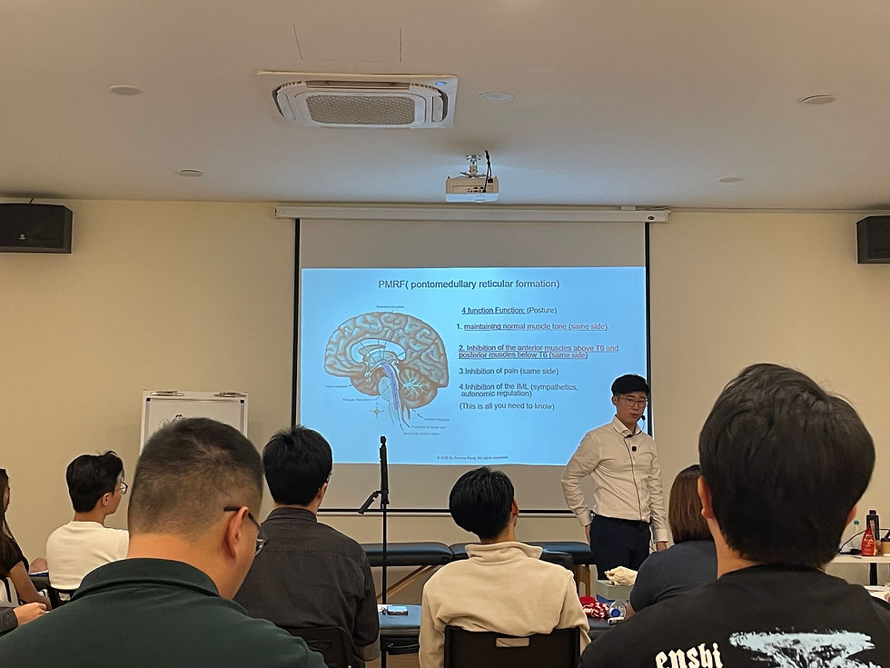 Dr Tommy Pang, Project Director, Kids Brain Development Programme, Hong Kong Children Chiropractic Foundation