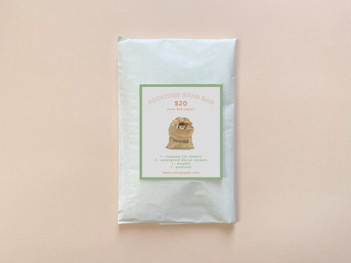 Shiba Inu Potatoes Grab Bag | Shiso Paper