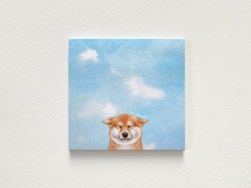 Stickers Shiba Inu Airplane Ears Shiba Inu Airplane Ears Vinyl